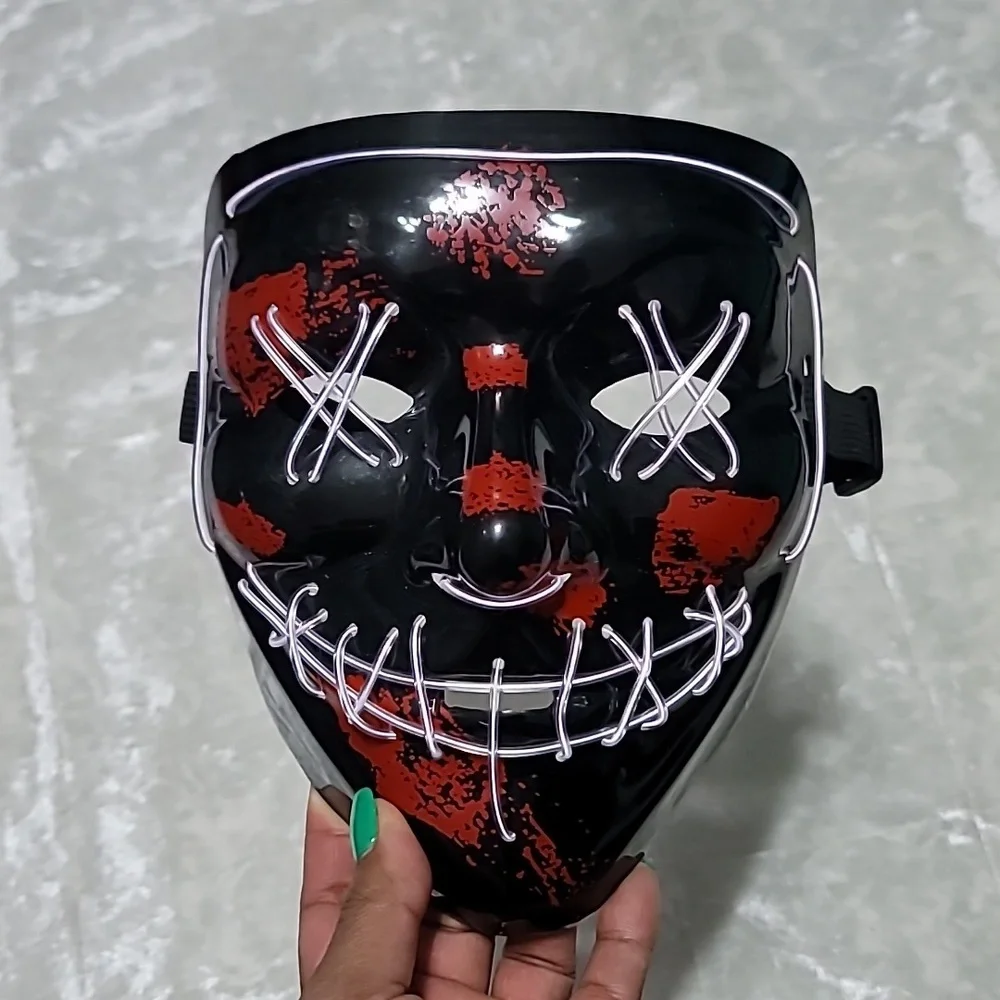 Light Up Mask In Different Modes